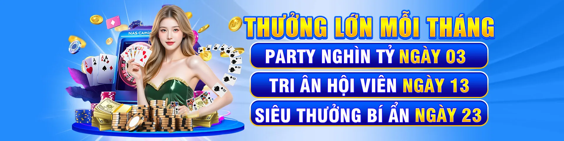 Người chơi may mắn chiến thắng máy đánh bạc tại b52club casino